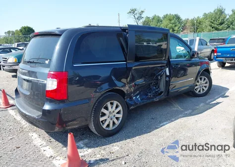 2014 Chrysler Town & Country Touring из США, поврежденный, VIN 2C4RC1BG5ER292918